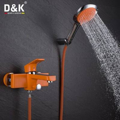 D K Shower Set Sanitary Ware Bathtub Faucet Bathroom Shower Mixer