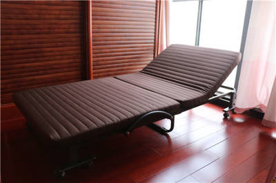 أثاث غرفة نوم سرير معدني قابل للطي مع مرتبة 190 80 سم