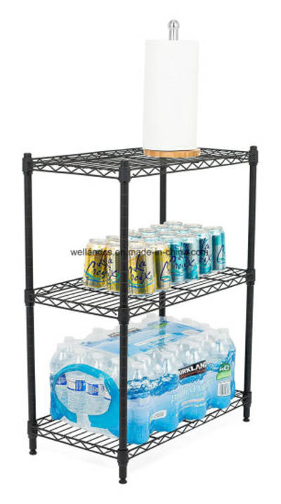 Diy 3 Tiers Home Kitchen Wire خزانة التخزين المنظم قابل للتعديل سلك رفوف الرف رفوف المطبخ من الصين على Topchinasupplier Com
