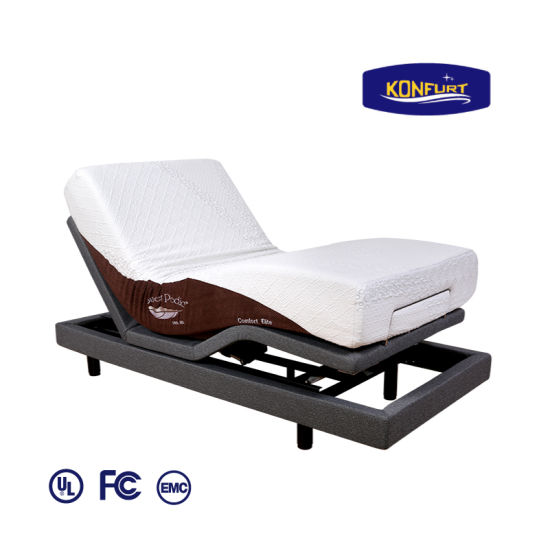 أثاث منزلي لأعلى وأسفل قاعدة سرير كهربائية قابلة للتعديل سرير غرفة نوم من الصين على Topchinasupplier Com