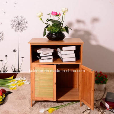 حار بيع خزانة تخزين الخيزران مع بابين أثاث المدخل الآخر من الصين على Topchinasupplier Com