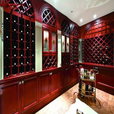 خزانة خمر فاخرة مع صندوق النبيذ Gsp19 008 رف النبيذ من الصين على Topchinasupplier Com