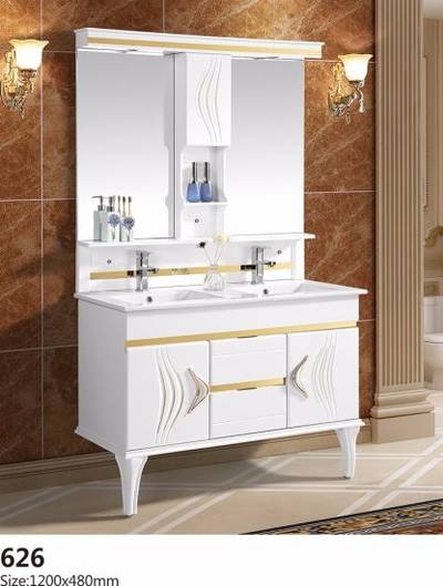 New Design Double Basin Of Bathroom Cabinet Furniture With Good
