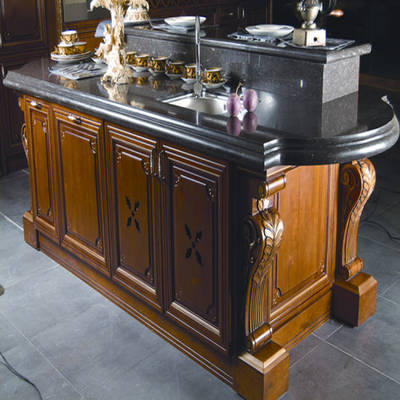 خزانة مطبخ ويلبوم تشيري وود خزائن المطبخ من الصين على Topchinasupplier Com