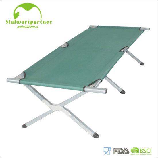 Aluminum Steel Folding Foldable Army Cot pictures & photos