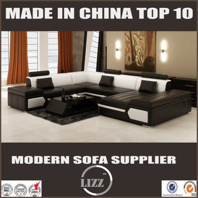 Sectional Sofa Set Modern Furniture L Shape Leather Sofa Living