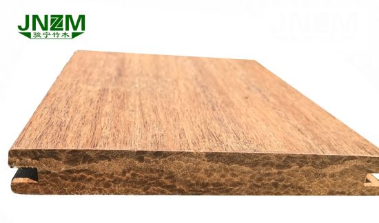 Tiger Strand Woven Bamboo Flooring Uv Lacquer Bamboo Floor From