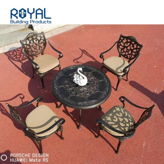 China Wholesale Cast Aluminum Dining Sets Garden Furniture Outdoor