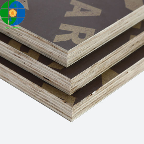 China 9mm 18mm Black Film Face Plywood With Construction Poplar