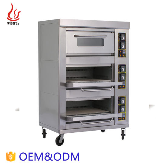 China Double Layer Four Tray Stainless Steel Bread Electric Oven Cooking Baking Equipment From China On Topchinasupplier Com
