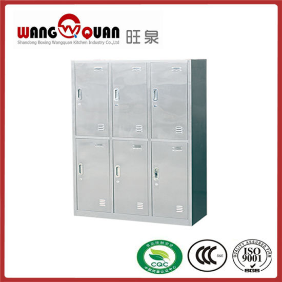 China Stainless Steel Six Door Cabinet Locker Locker From China On Topchinasupplier Com