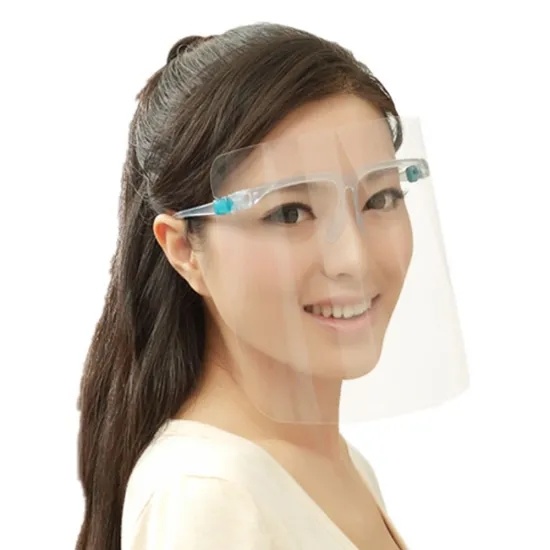 中国個人用アンチフォググラスフレーム保護フェイスシールド