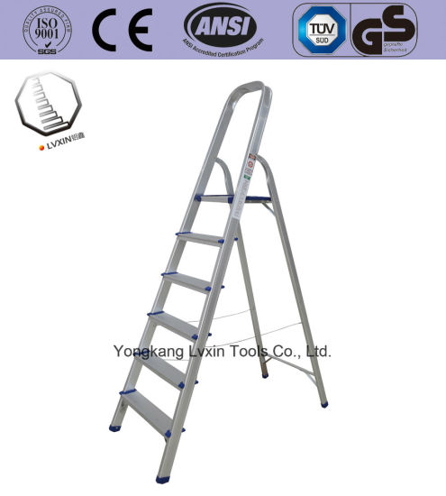 China Wholesale Useful Aluminium Household Ladder pictures & photos