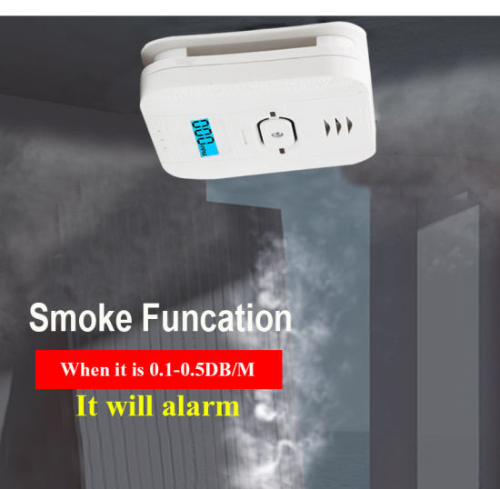 China Newest Protect Standalone Combined Smoke Carbon Monoxide Alarm