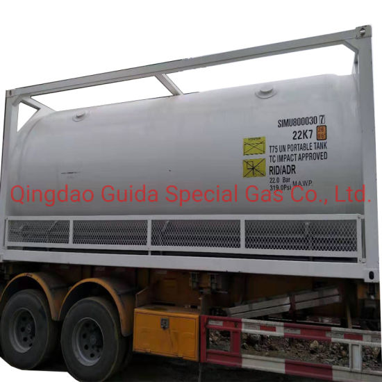 China 99.999 Medical Grade Nitrous Oxide N2o Gas in ISO Tank