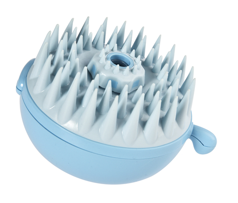 China 2 In 1 Bath Grooming Pet Bathing Brush Shampoo Dispenser Soft ...